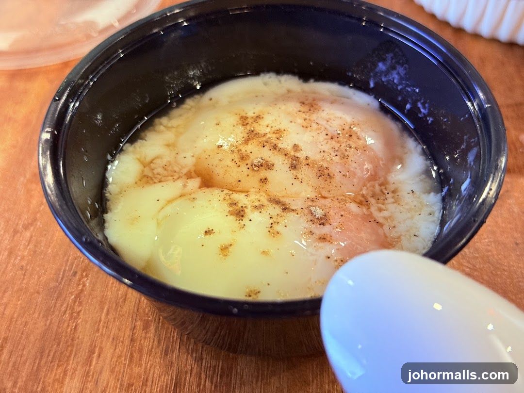 Eggs in a bowl