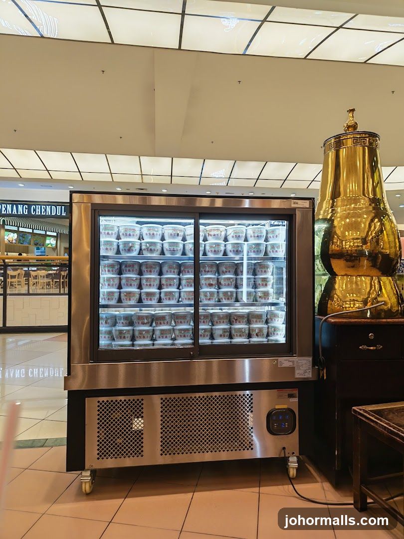 Food Display in Mall