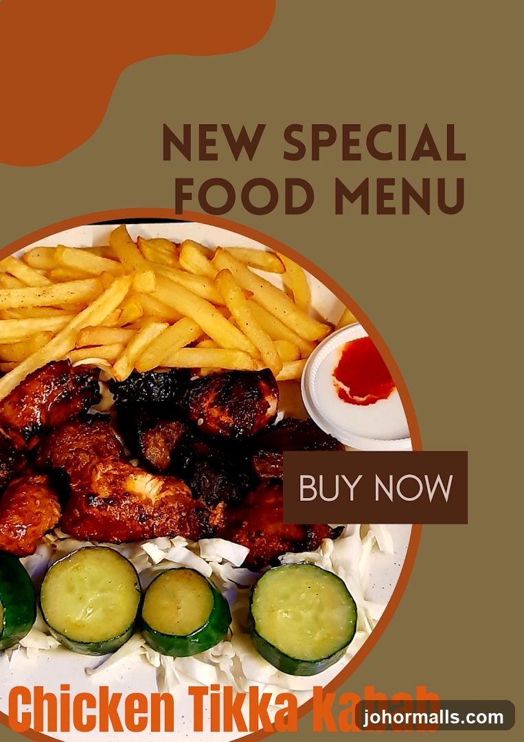 New Special Food Menu Advertisement