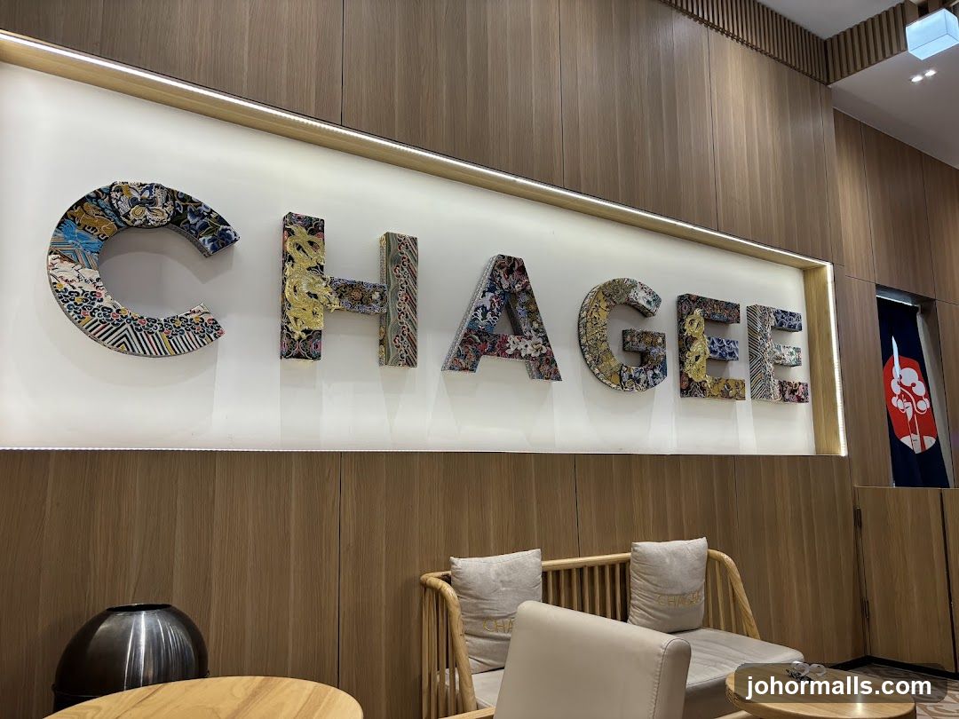 CHAGEE interior signage