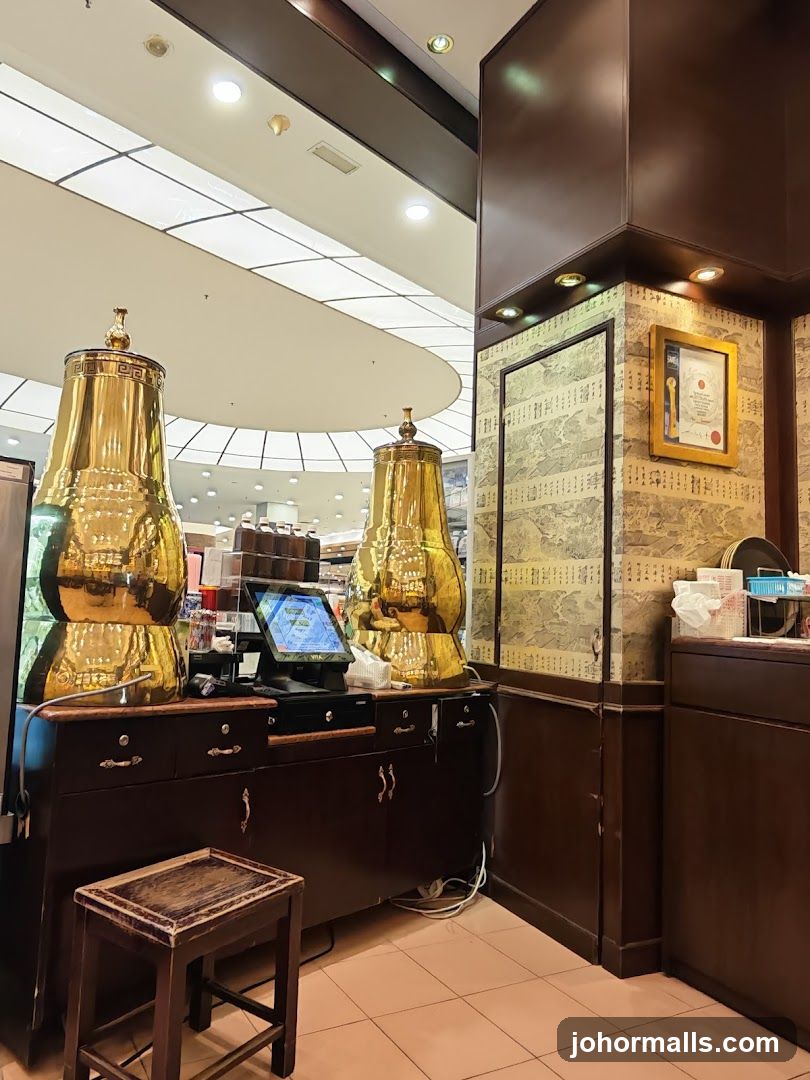 Interior of a commercial establishment