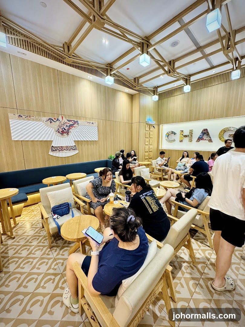Interior of a café or lounge