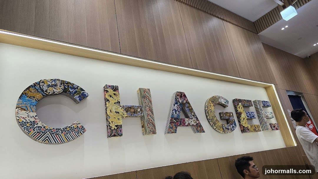 CHAGEE interior signage