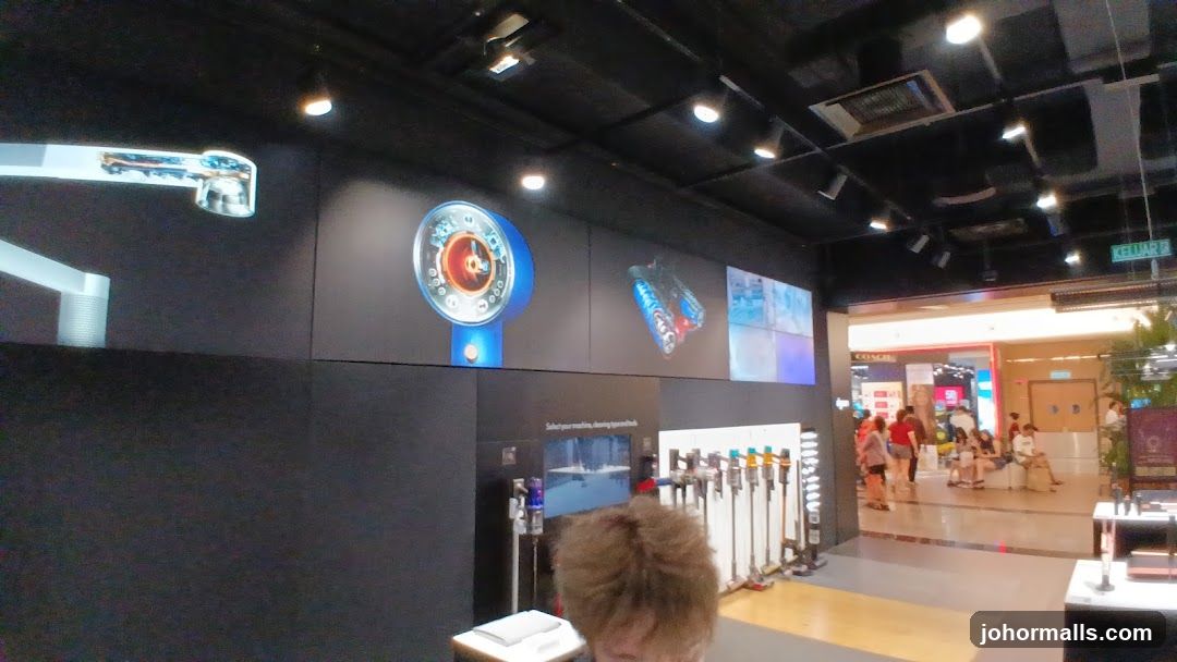 Interior of retail space