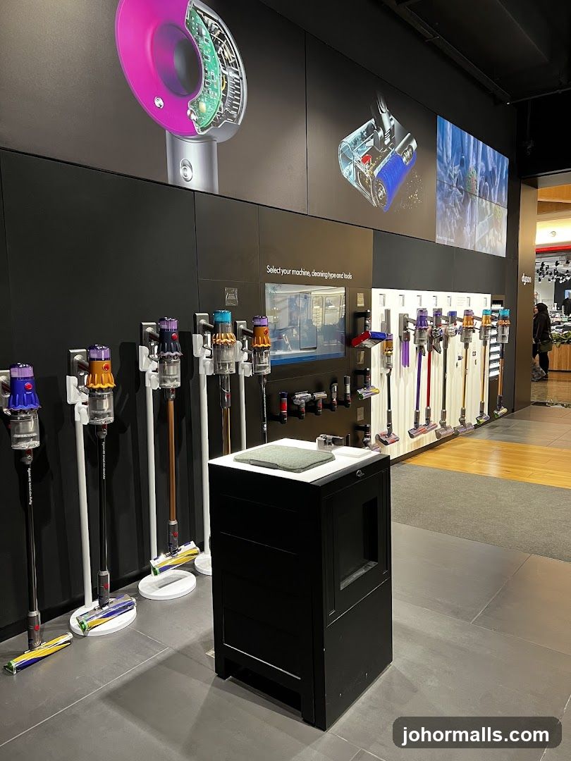 Dyson Store Interior