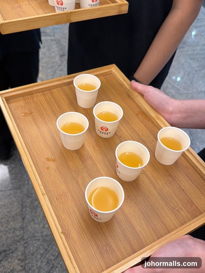Tea tasting service