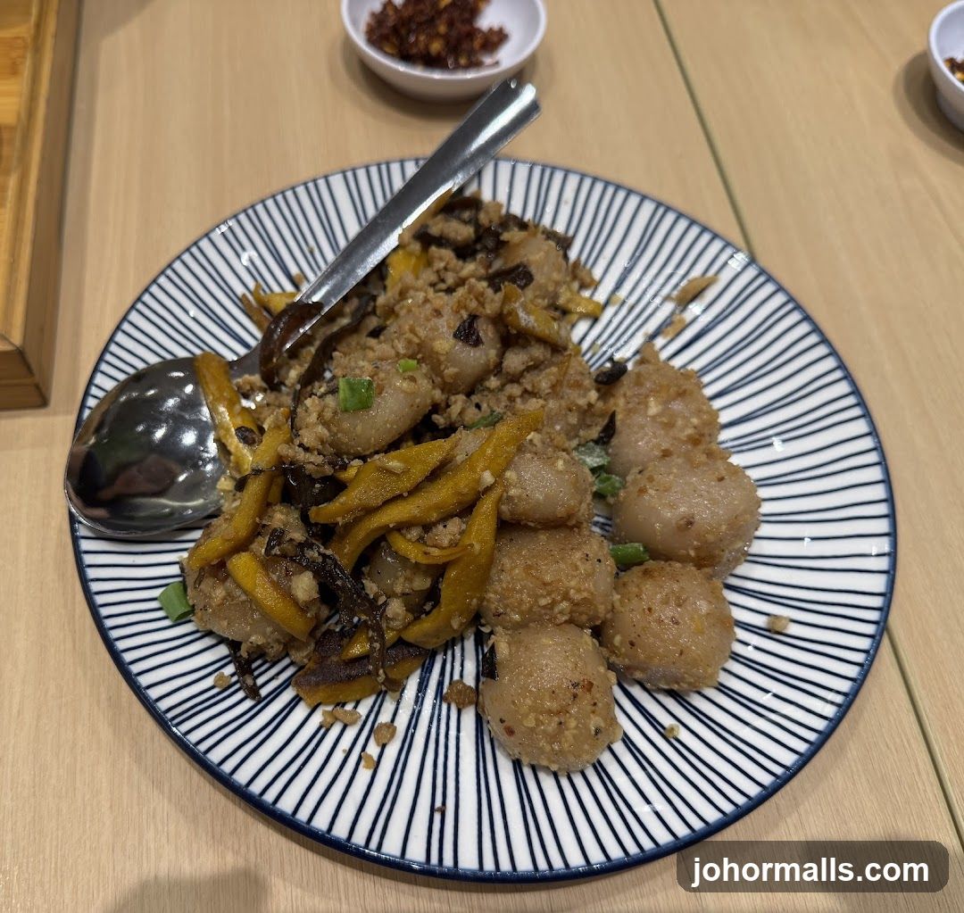 Dish on Plate