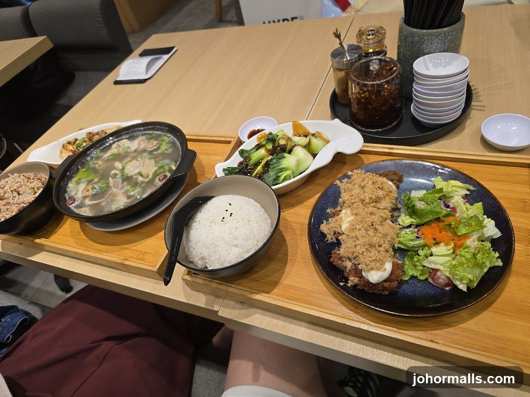 Dining Table with Food