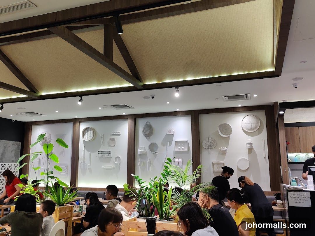 Interior of a restaurant