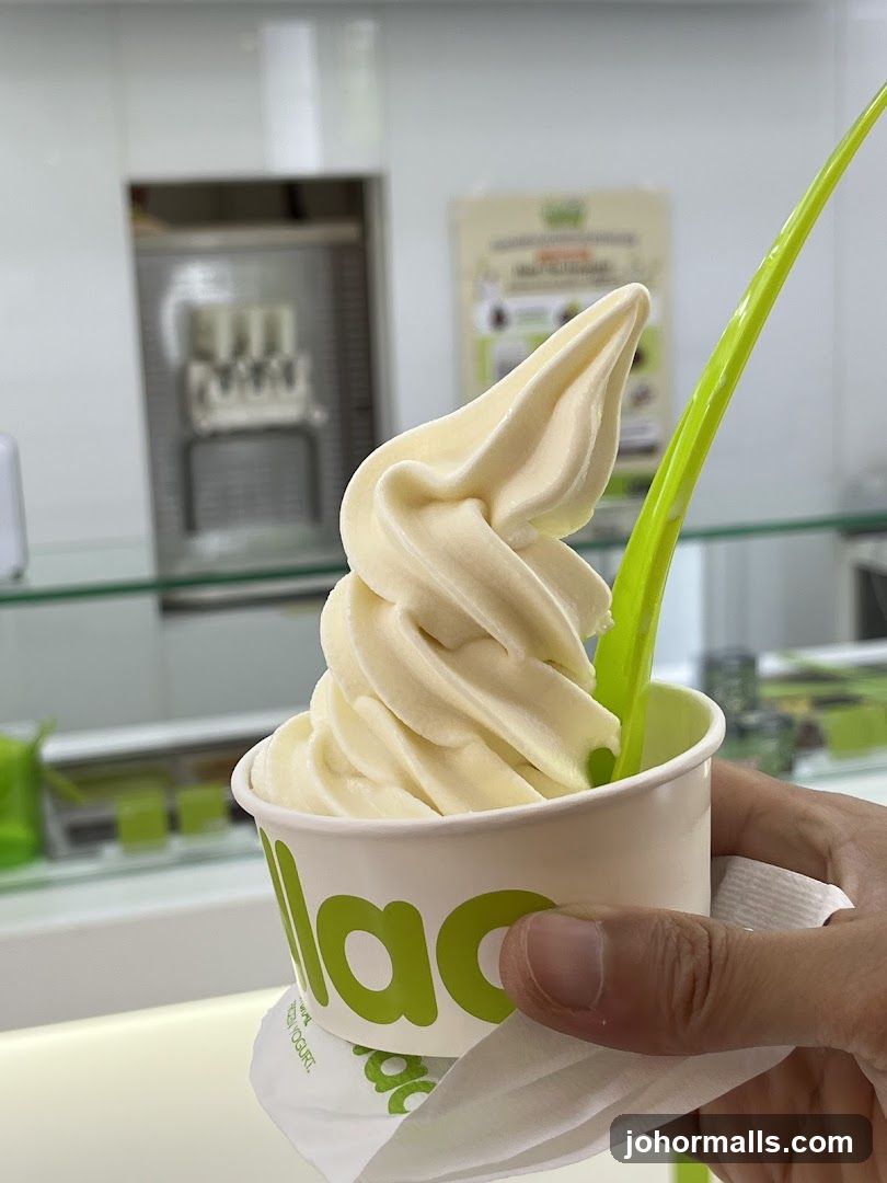 Soft Serve Yogurt Cup
