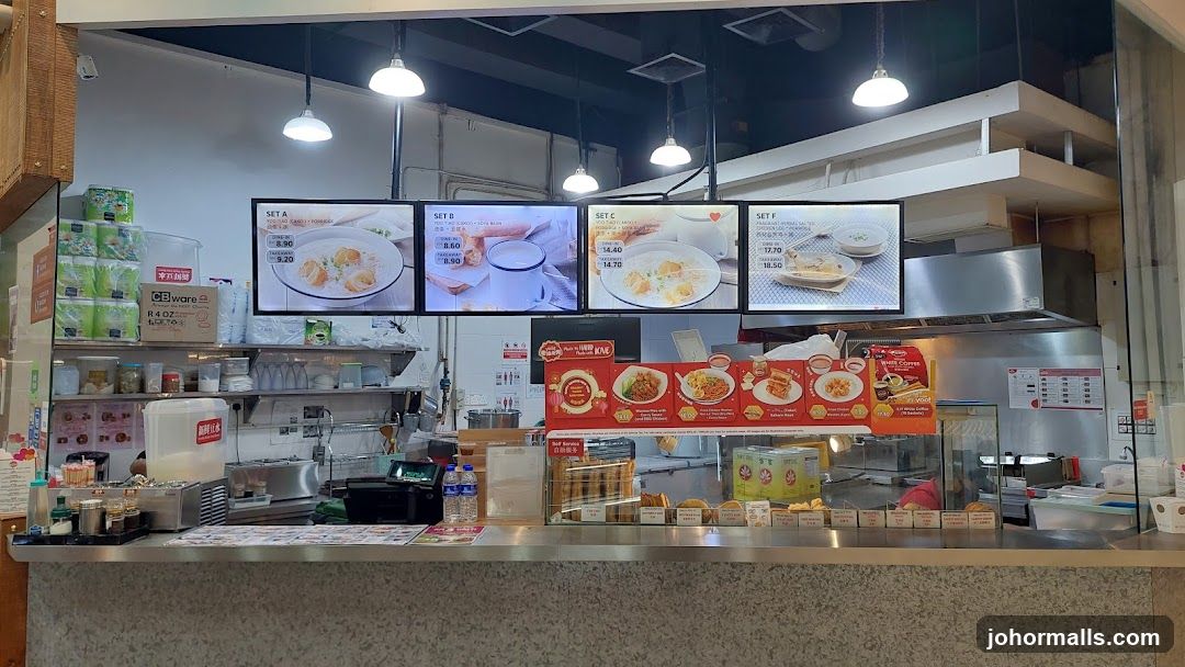 Restaurant counter interior