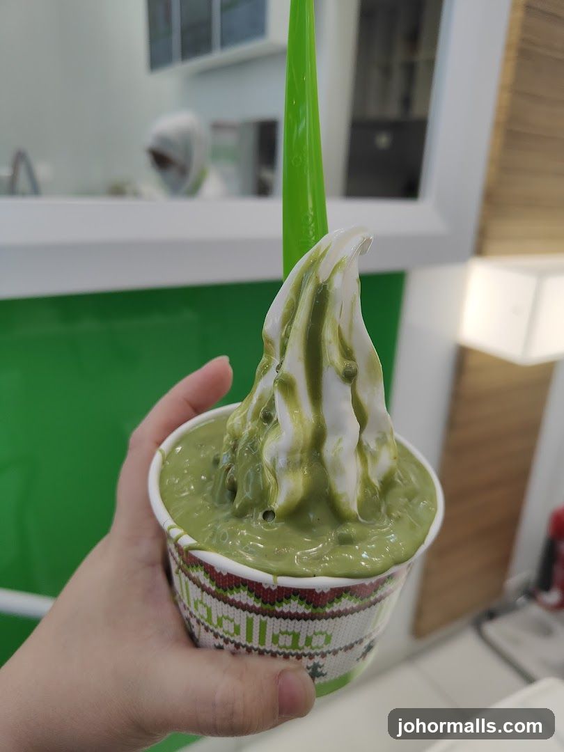Matcha Soft Serve
