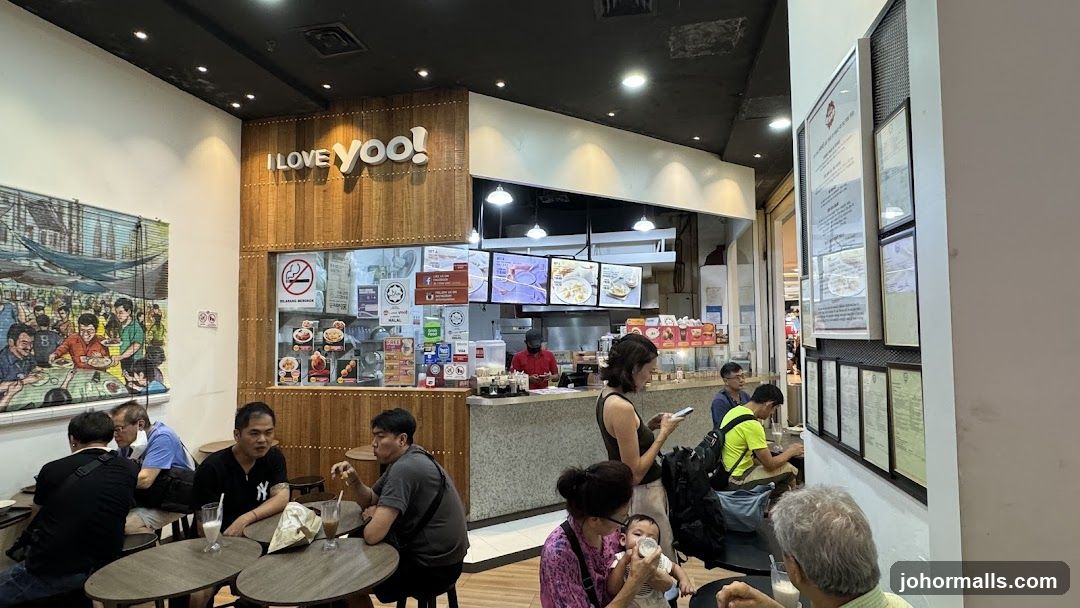 Interior of a food establishment