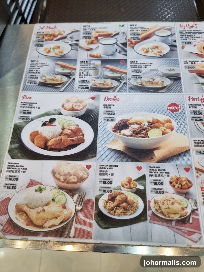 Restaurant Menu