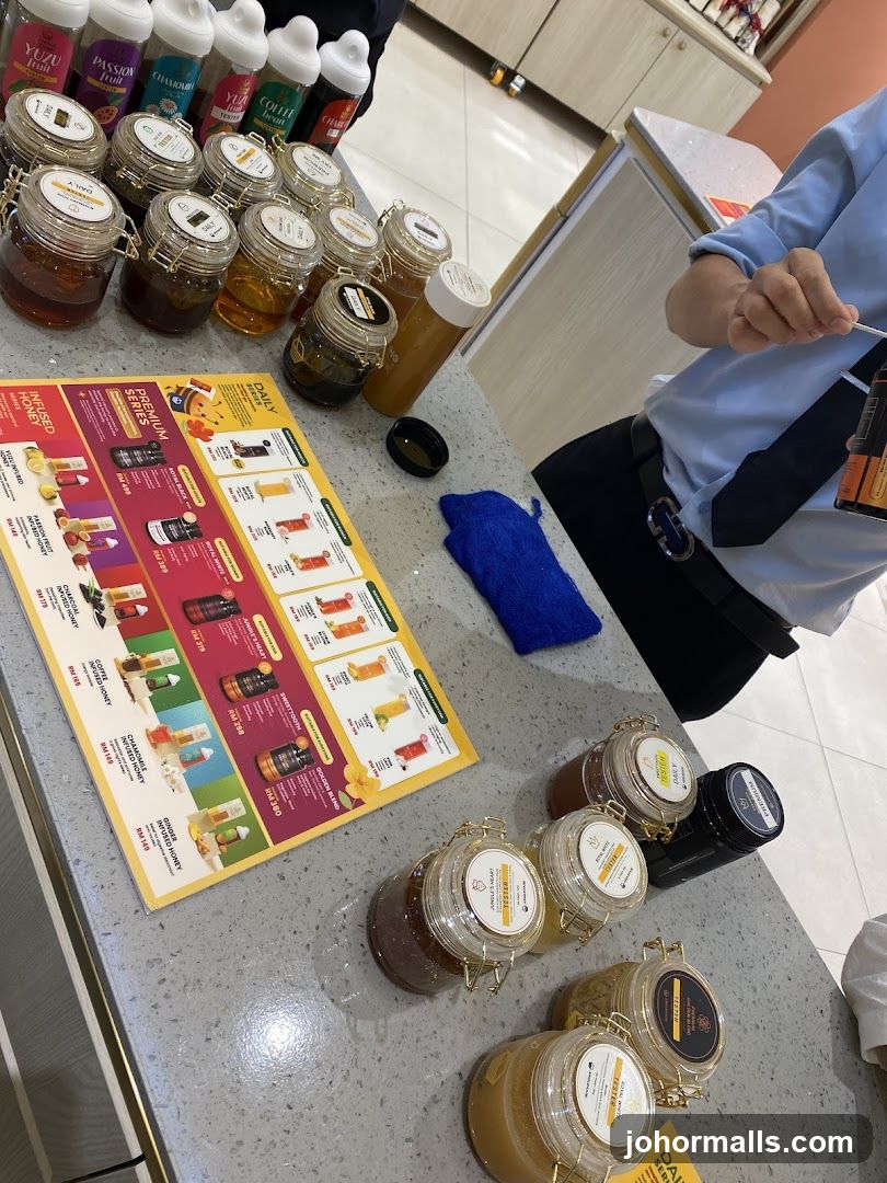 Honey Display Counter