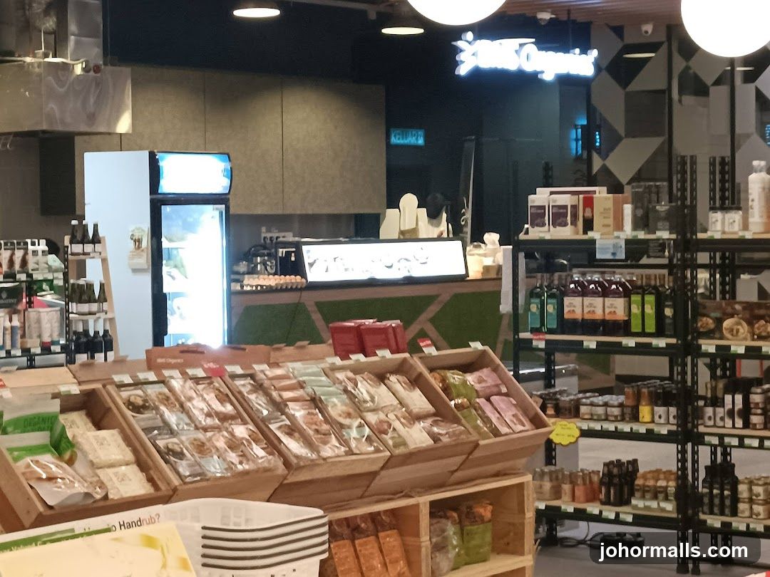 Interior of organic store