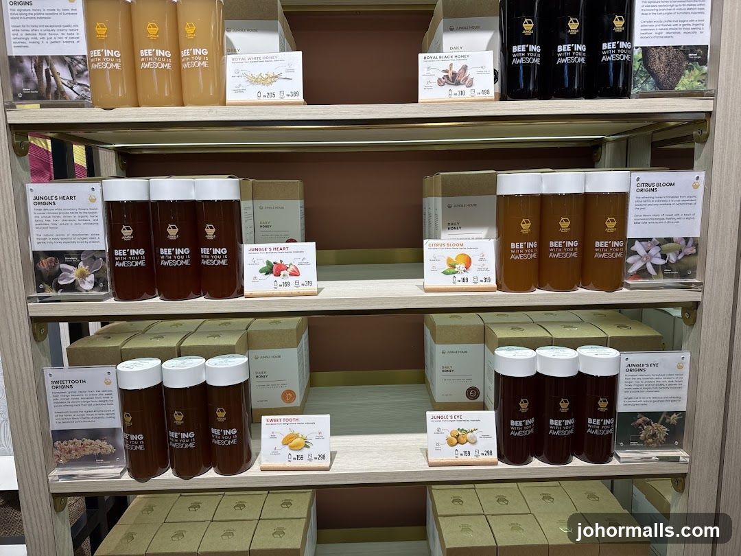 Honey Display Shelf