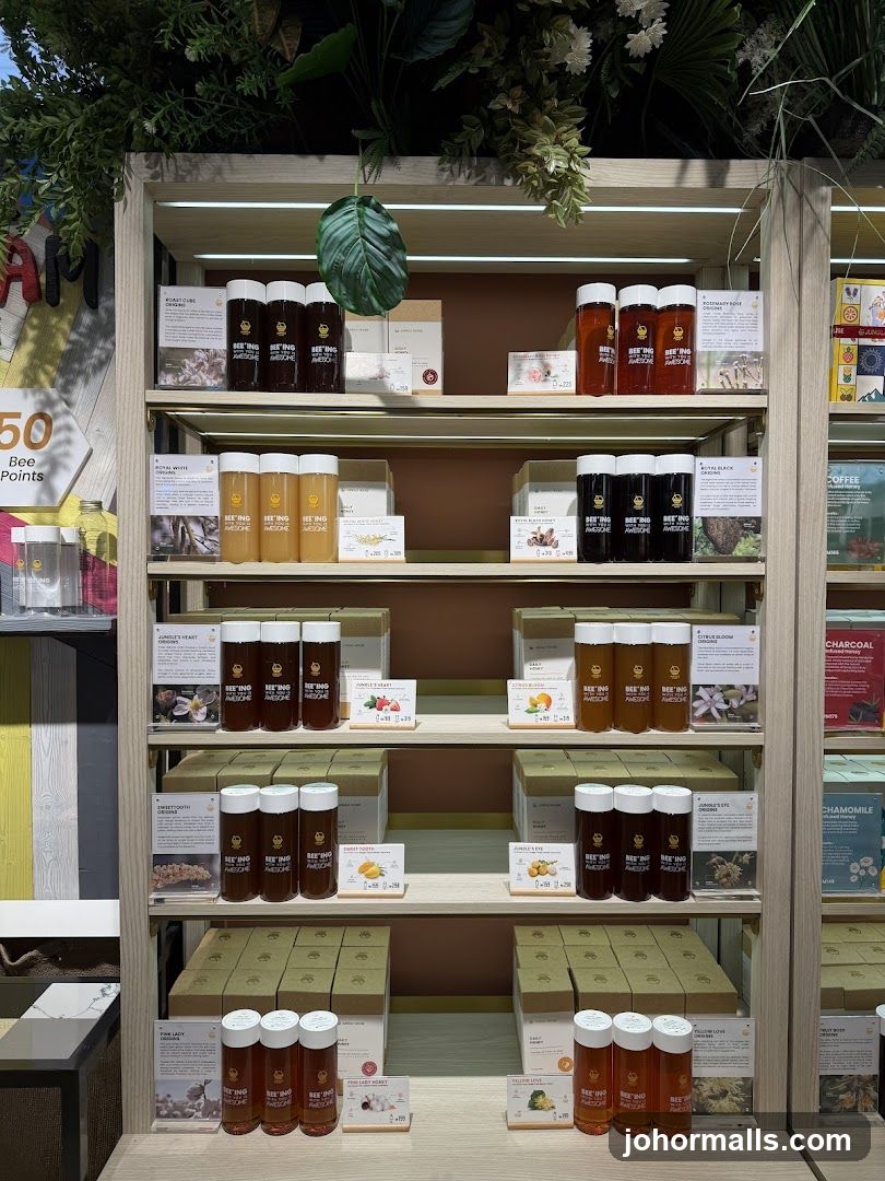 Interior Honey Display Shelf