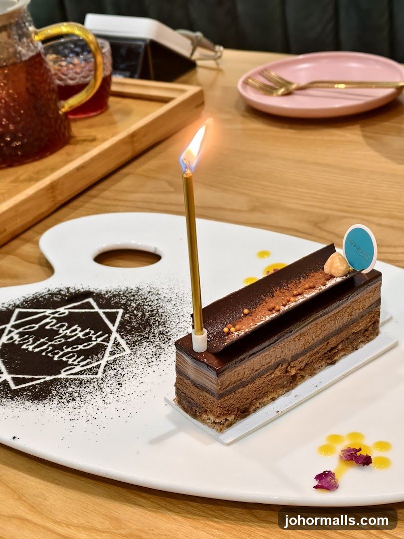 Birthday Cake Presentation
