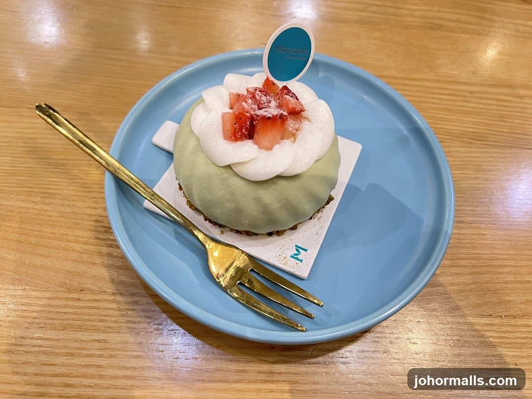 Dessert on Plate