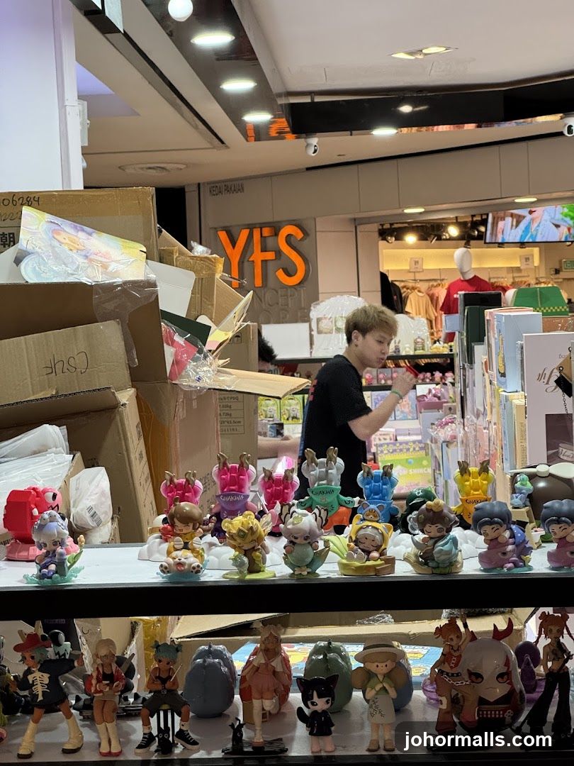 Store Interior with Toy Displays