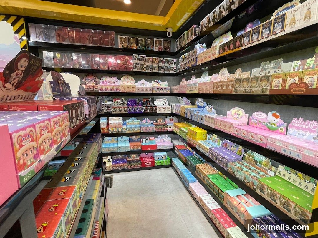 Store Interior with Toy Displays