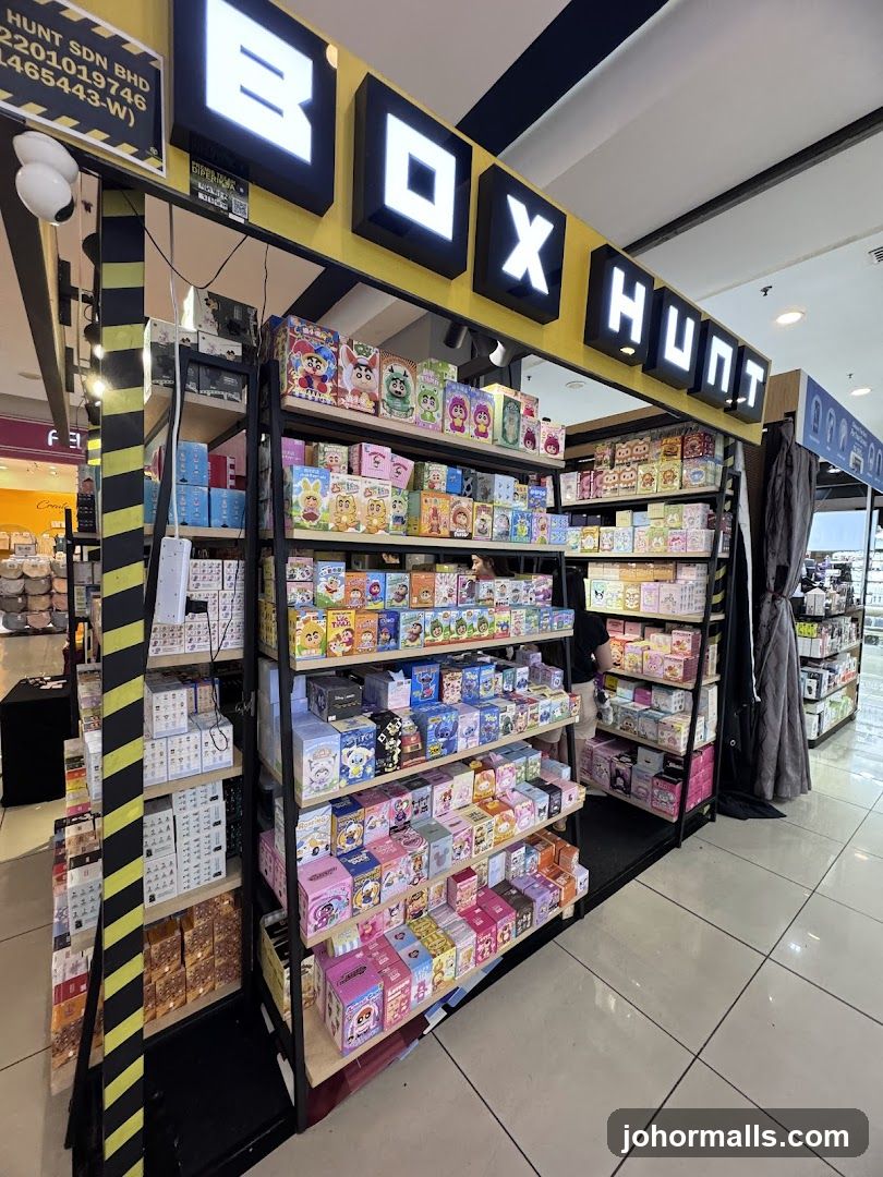 Box Hunt Store Interior