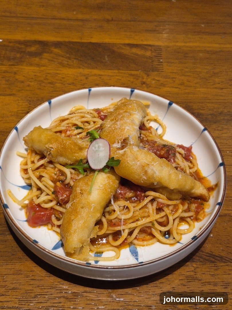 Spaghetti with Fish