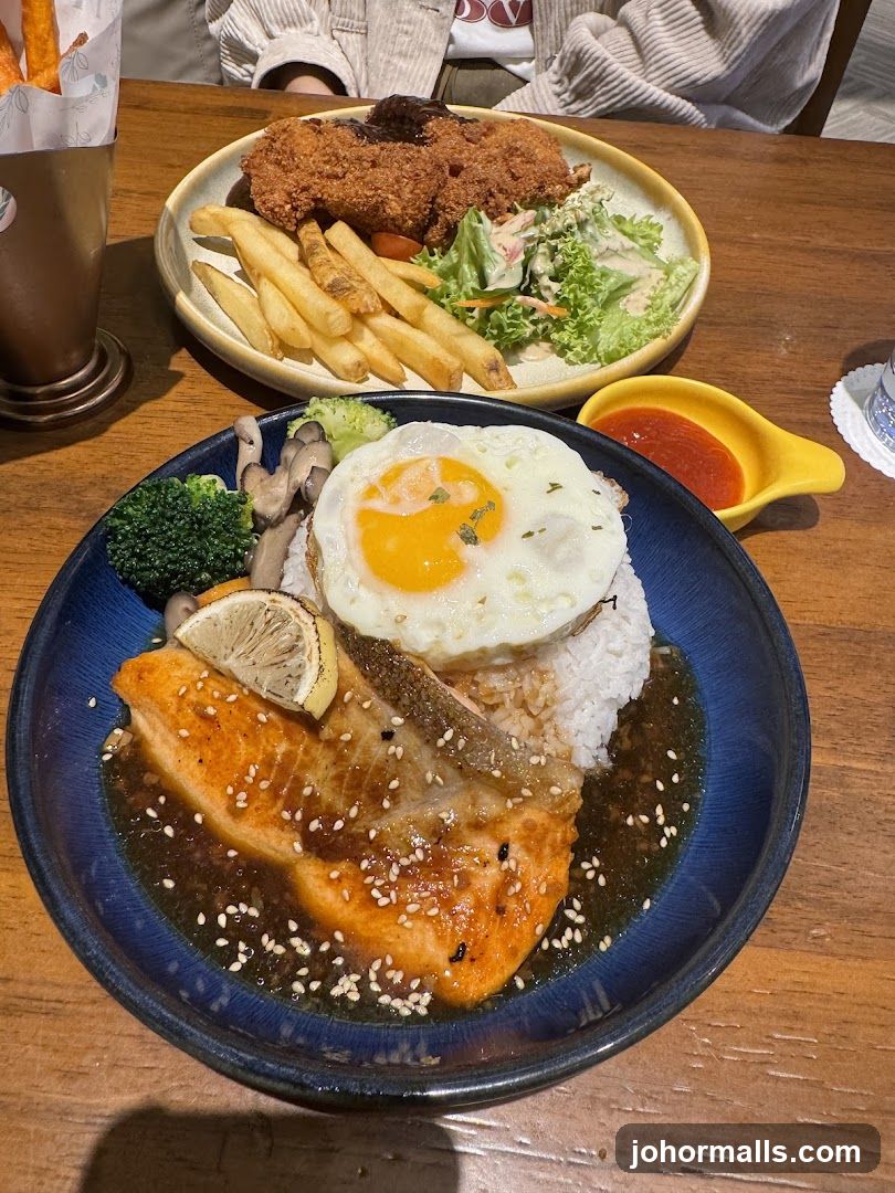 Dinner Plates on Wooden Table