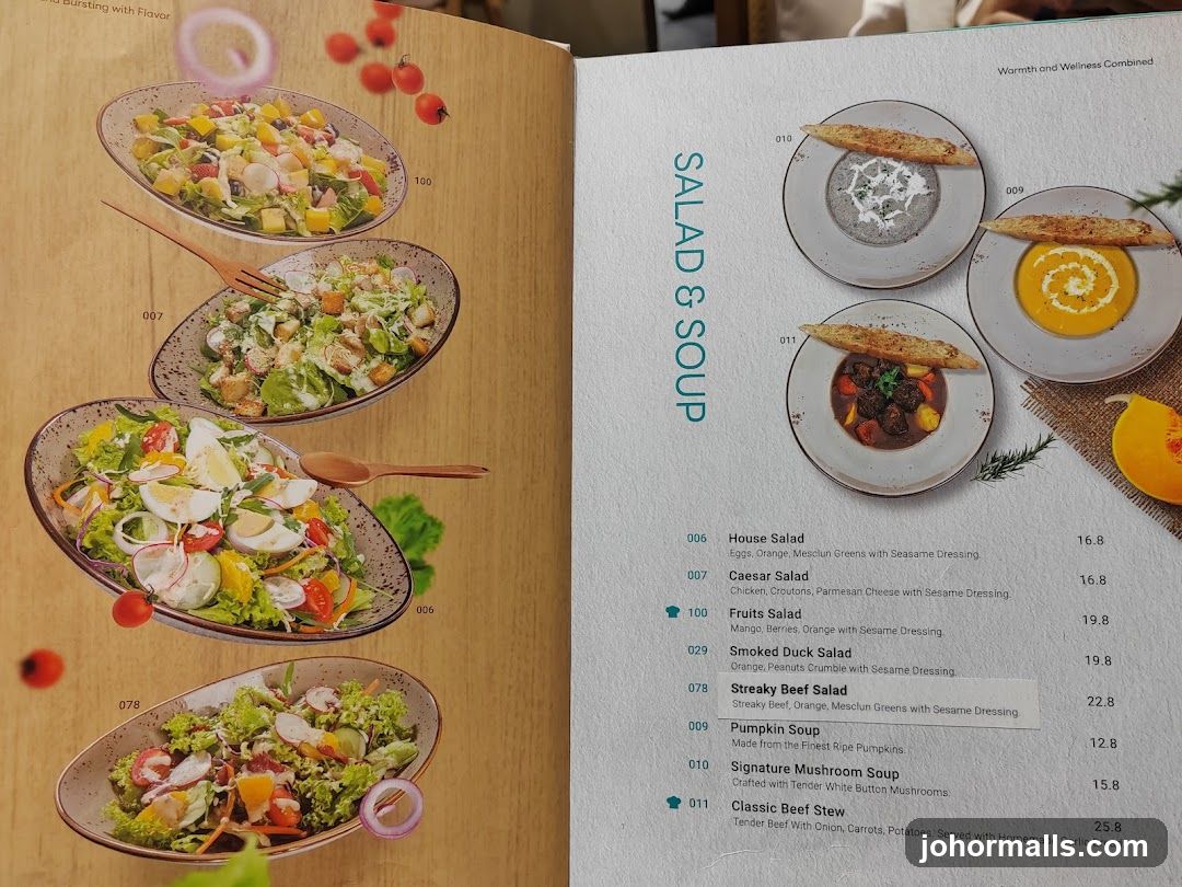 Salad & Soup Section