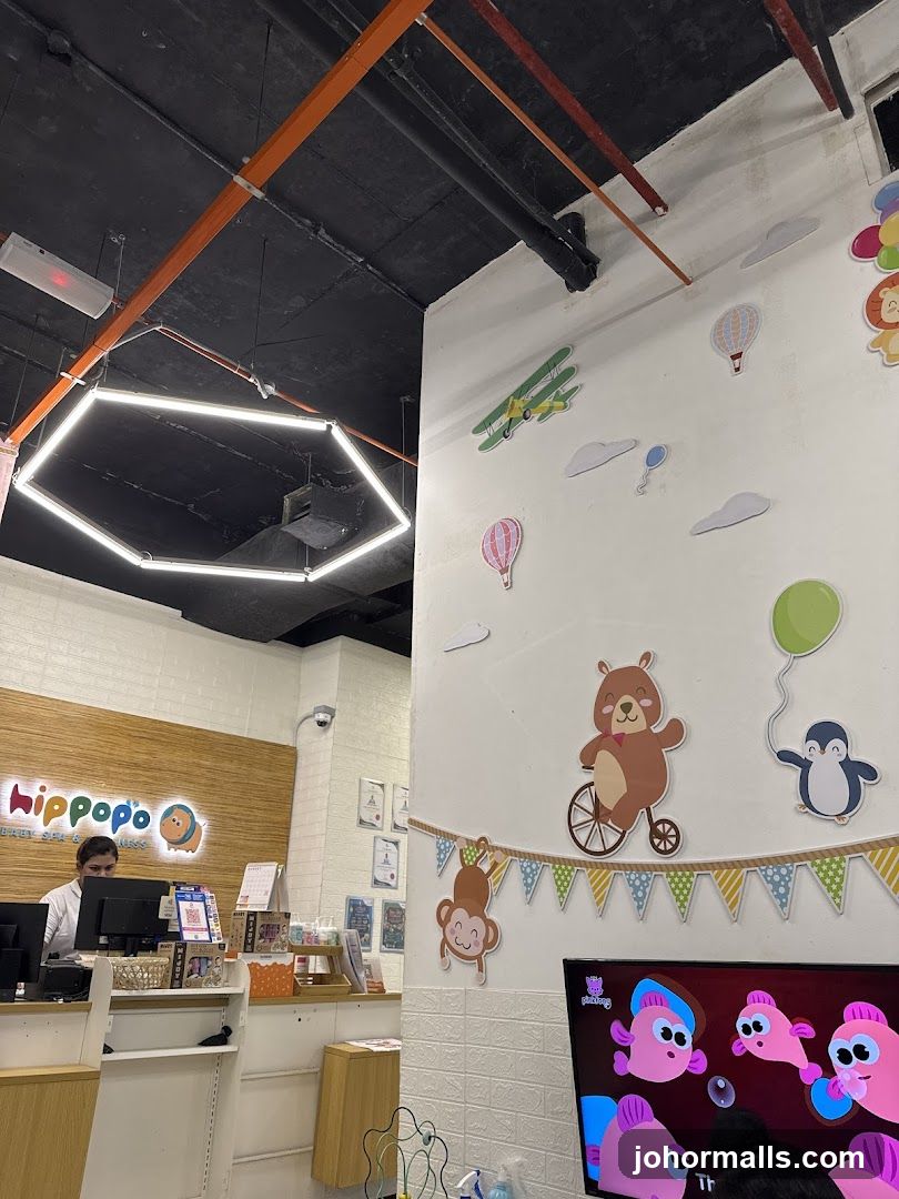 Interior of Hippopo store