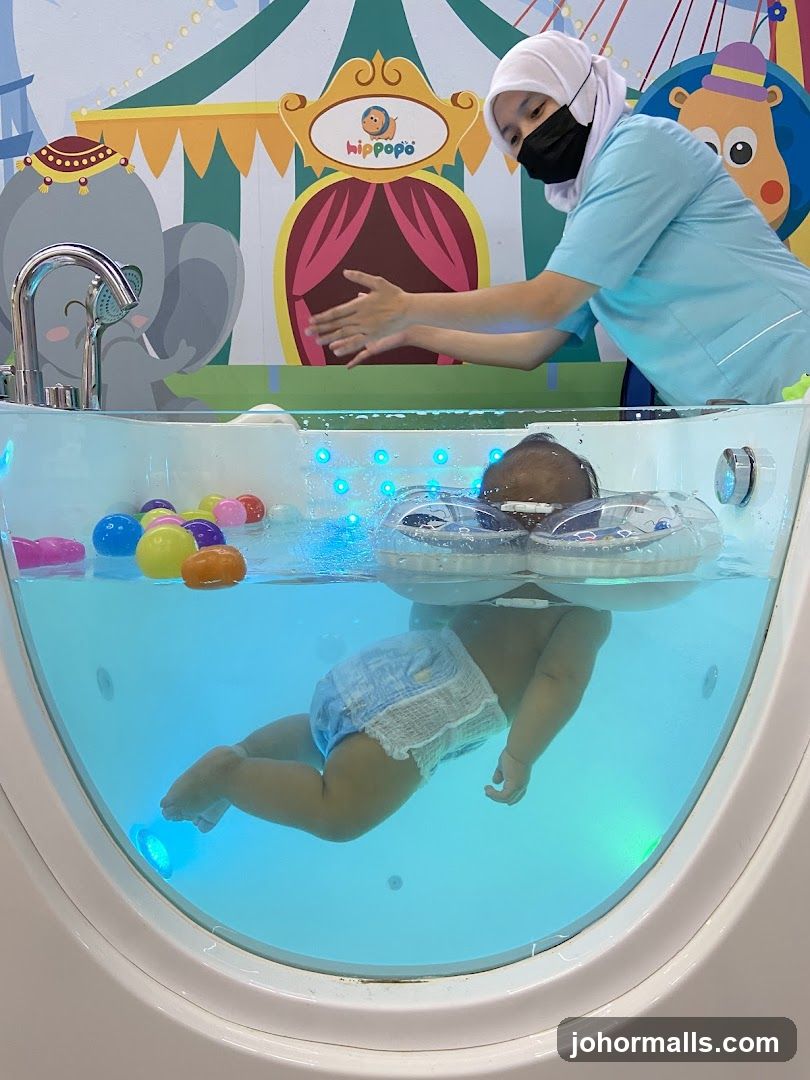 Baby Swim Pool with Staff