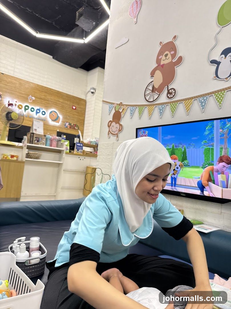 Interior of a baby care or daycare center
