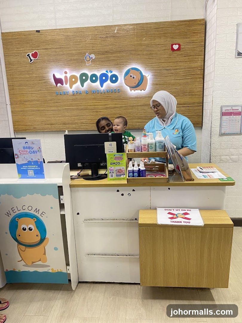 Hippopo Baby Spa & Wellness Front Desk