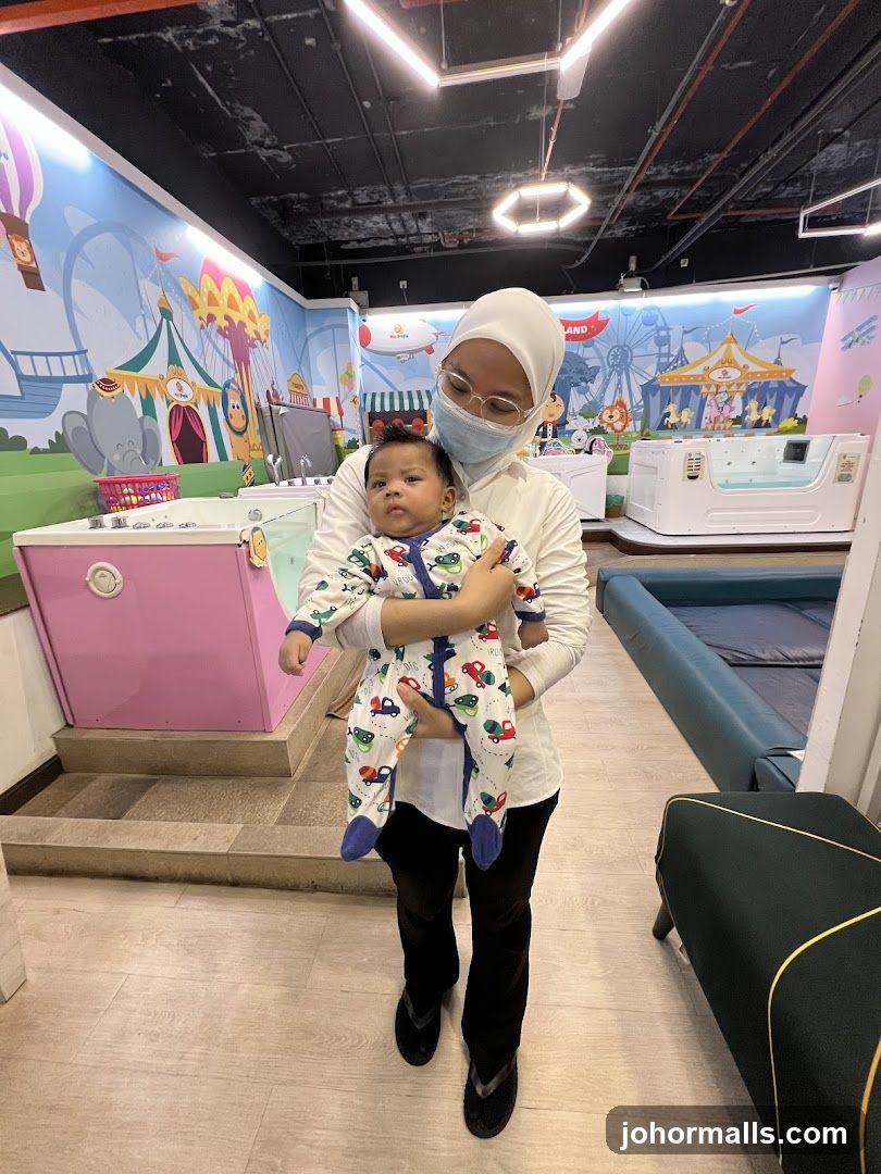 Interior of baby care facility