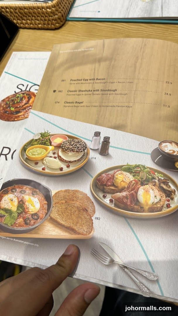 Restaurant Menu Page
