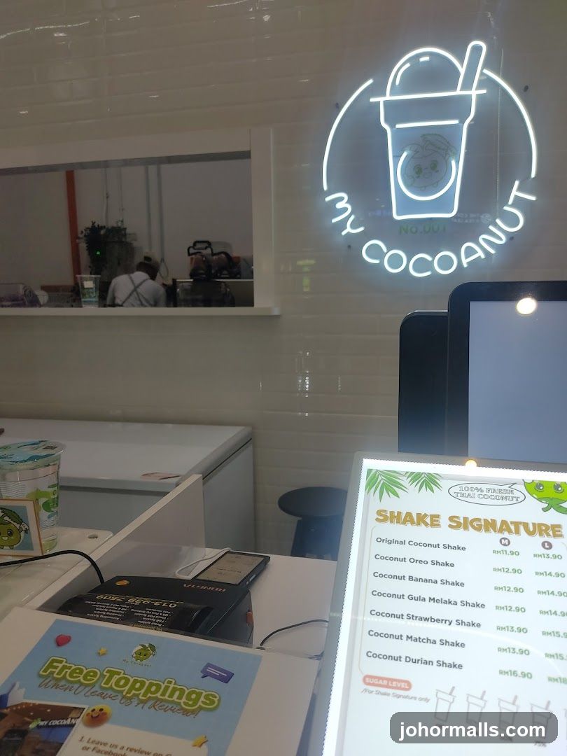 My Cocoanut Shop Interior