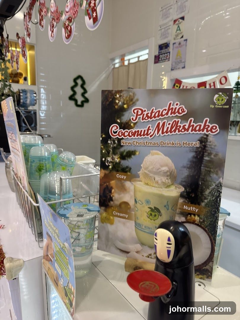 Shop Interior with Promotional Display