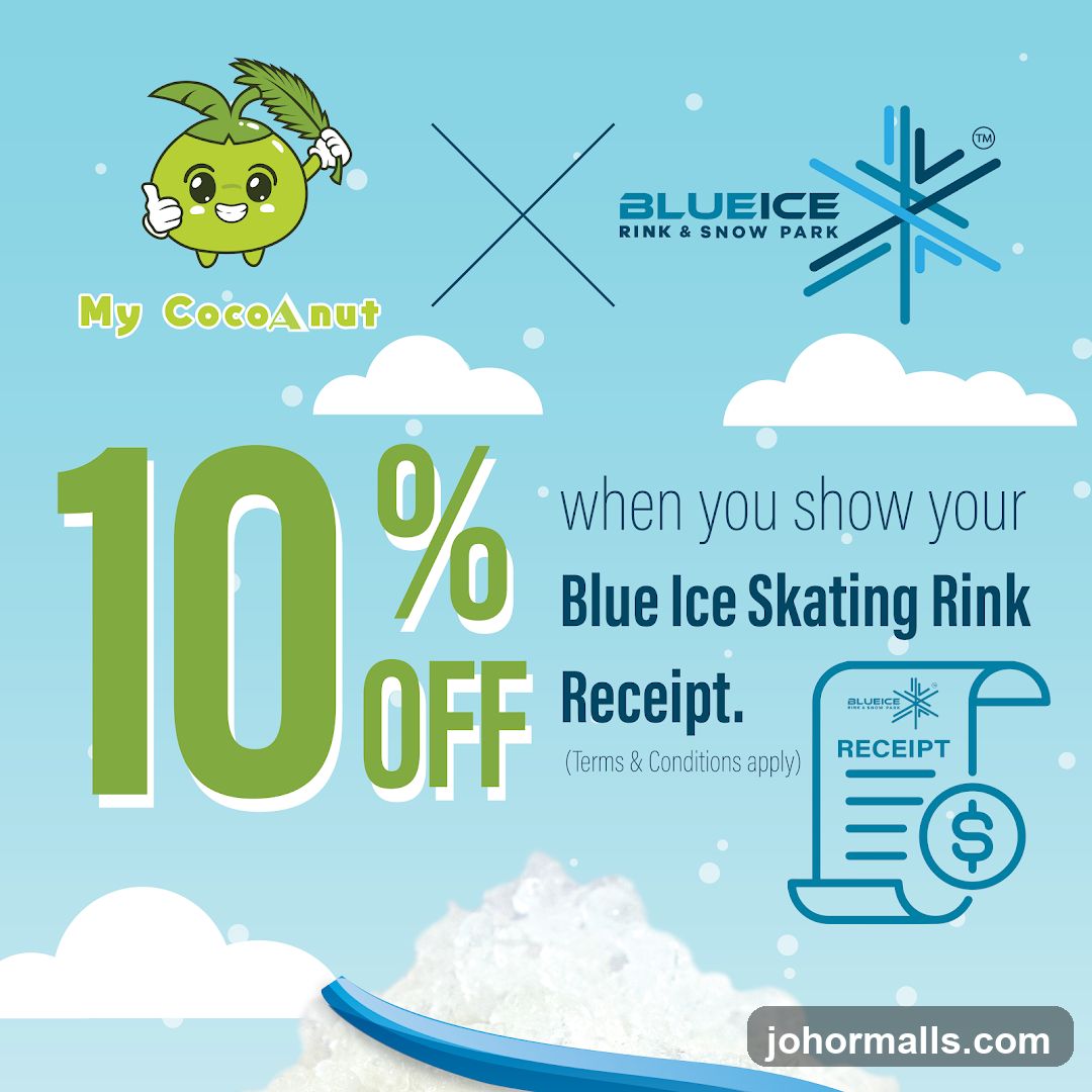 Blue Ice Rink & Snow Park x My CocoAnut Promotion