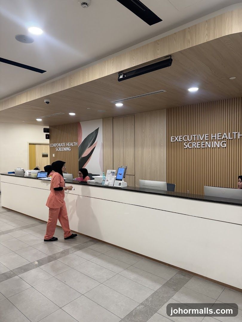 Executive Health Screening Counter