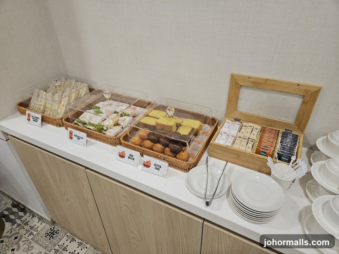 Bakery buffet display