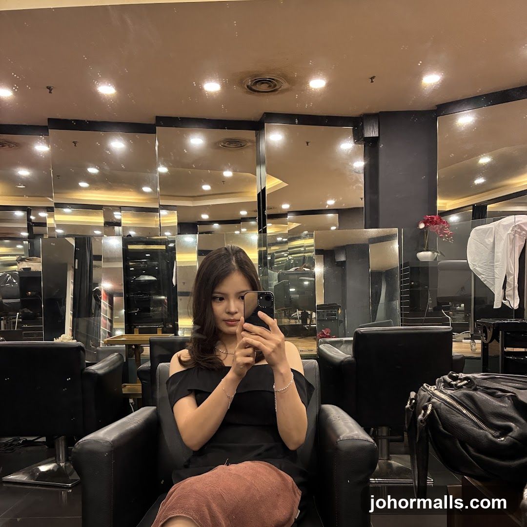 Interior of a salon
