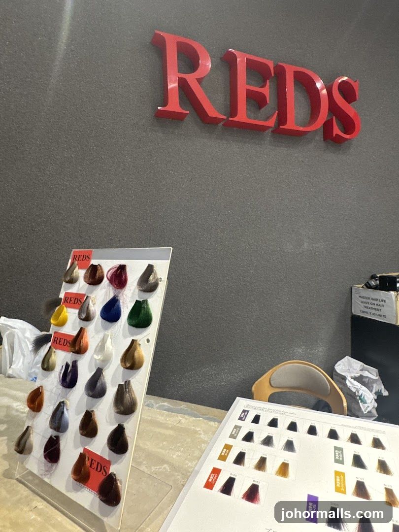 Reds Hair Salon Interior