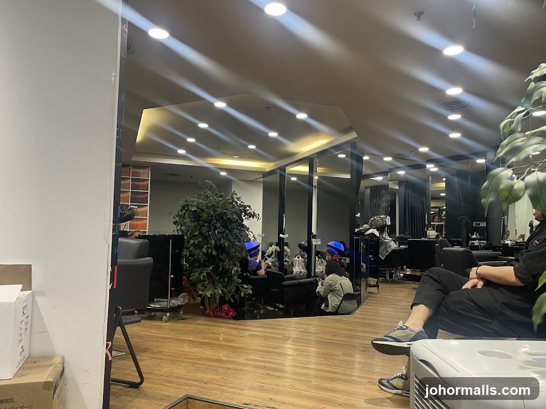 Interior of a salon