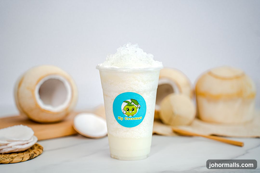 Coconut Drink Product Shot