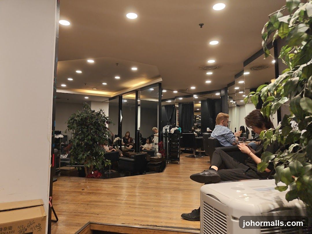 Interior of a salon