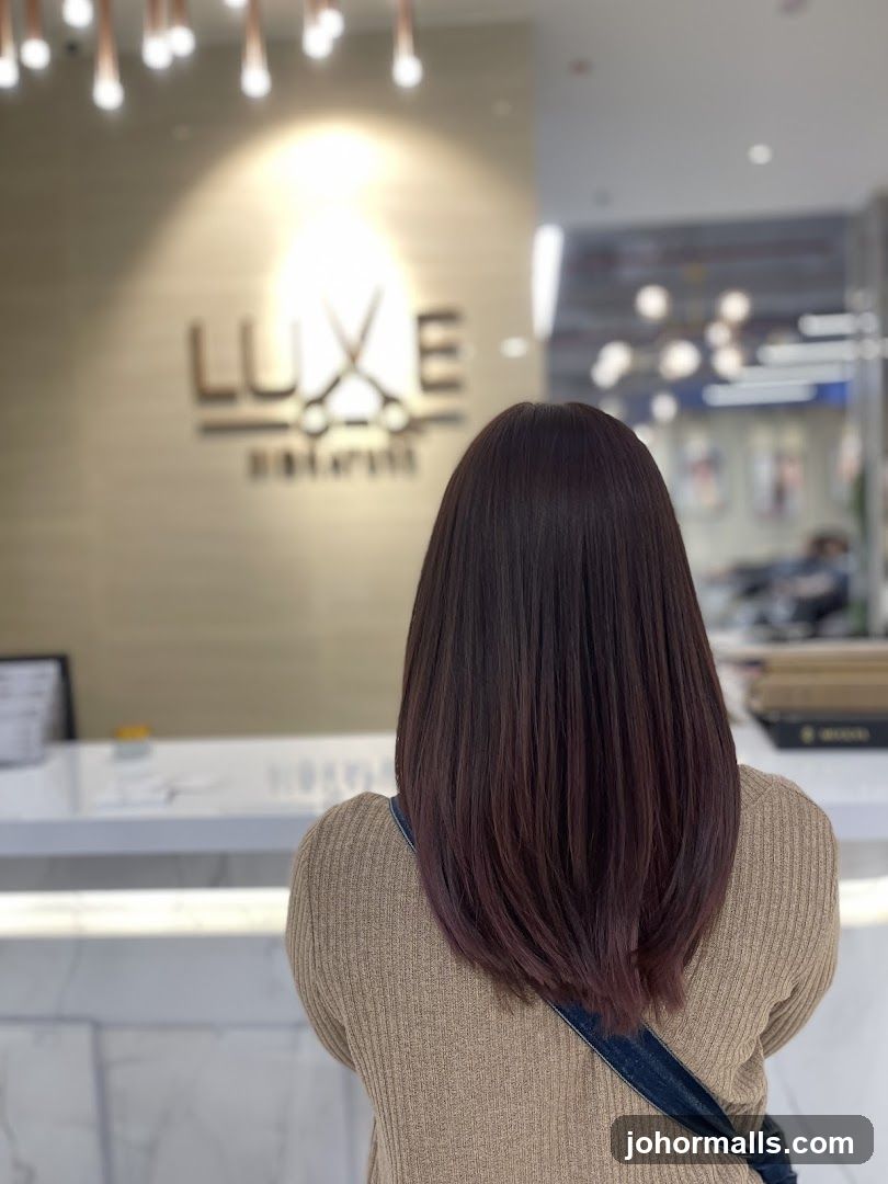 Interior of a salon