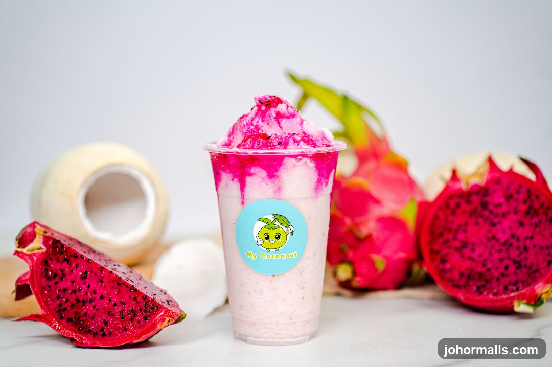 My Cocconut Drink Product Display