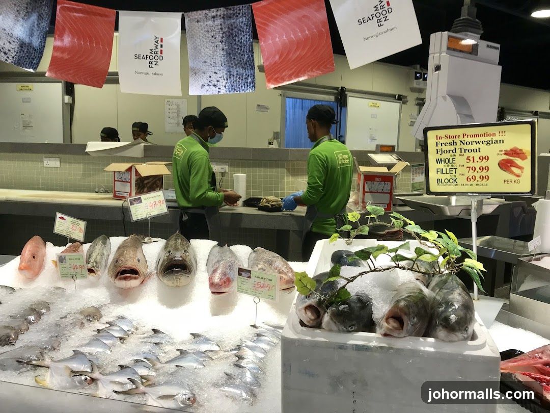 Seafood Market Interior