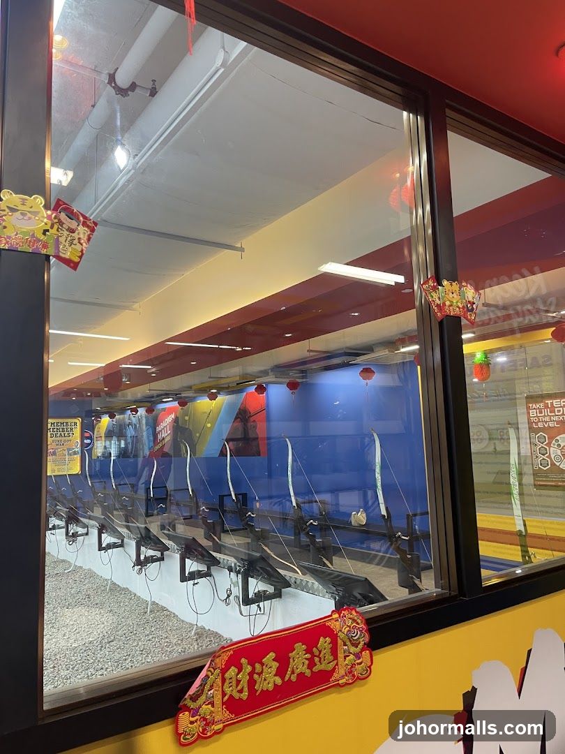 Storefront View of Archery Range